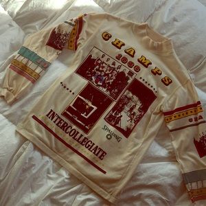 Long Sleeve Vintage Basketball Tee